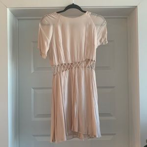 Pink cut out dress, small